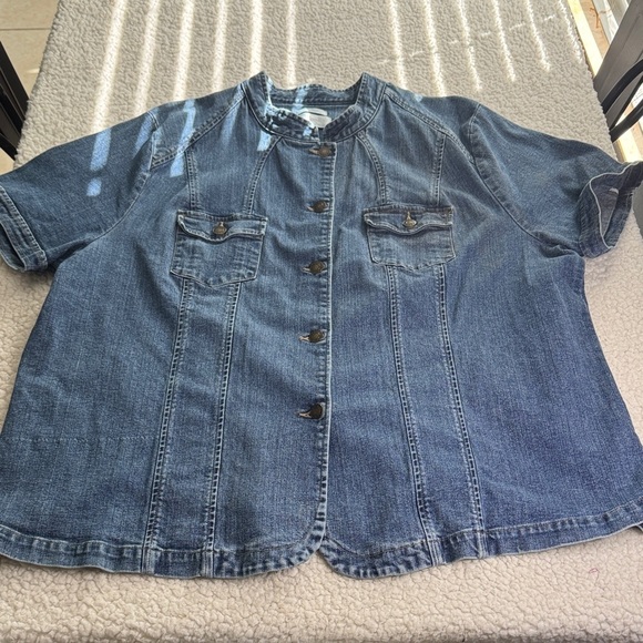 Christopher & Banks Blue Denim Jacket - Picture 1 of 6